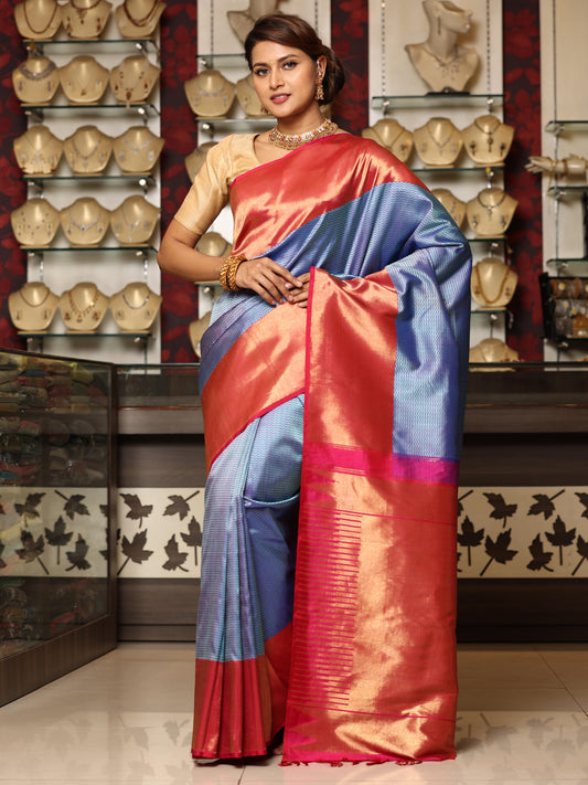 Hand Woven Kanjeevaram Saree