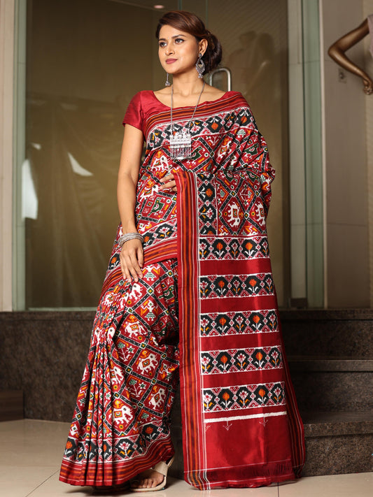 Double Ikaat Patola Saree